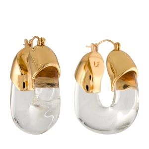 Lizzie Fortunato Organic Resin Hoop earrings